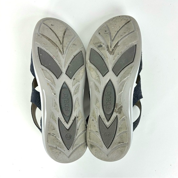 Fidelio navy Hilly sandals - Picture 9 of 10